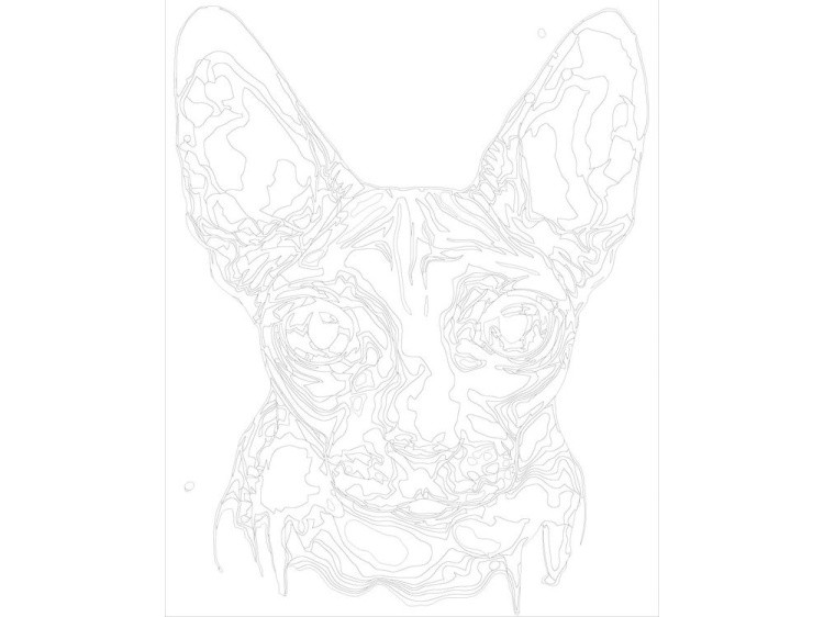 Картина по номерам «Сфинкс» — картинка 3