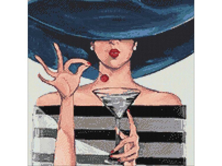 Алмазная вышивка «Мартини» — картинка 3