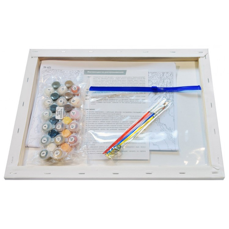 Картина по номерам «Стремительный прыжок» — картинка 3