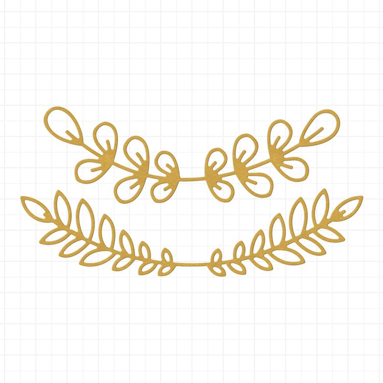 Набор ножей для вырубки «Веточки», 11,2x11 см, 2 шт., Mr.Painter — картинка 2