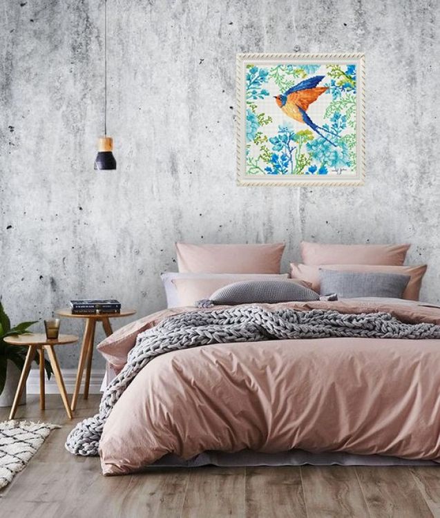 Алмазная вышивка «Ласточка» — картинка 6