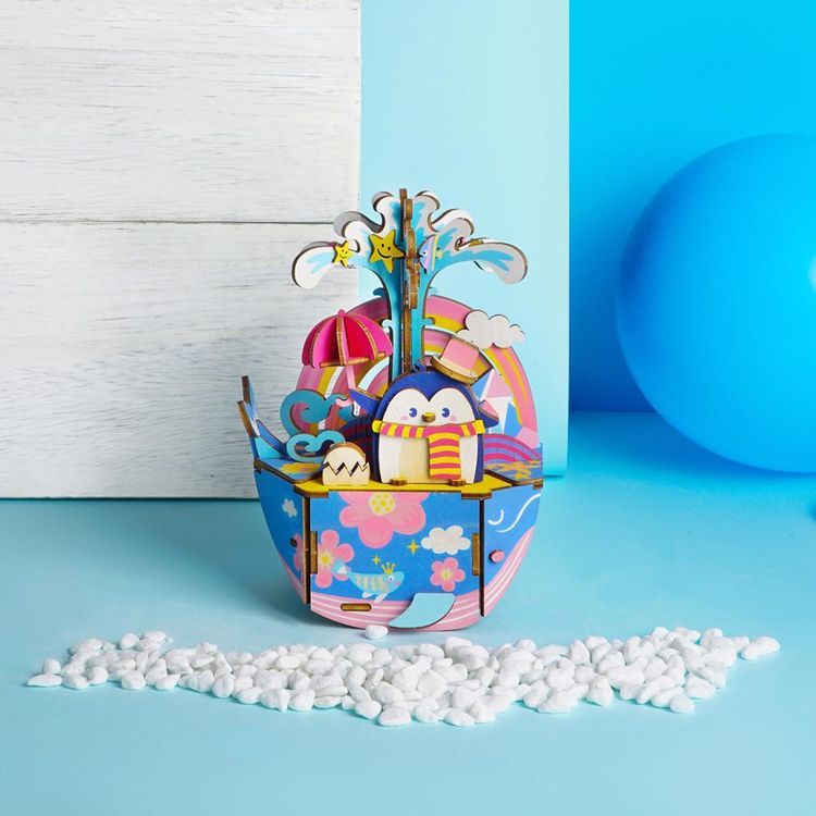 3D-пазл Океанариум, 123 элемента — картинка 2