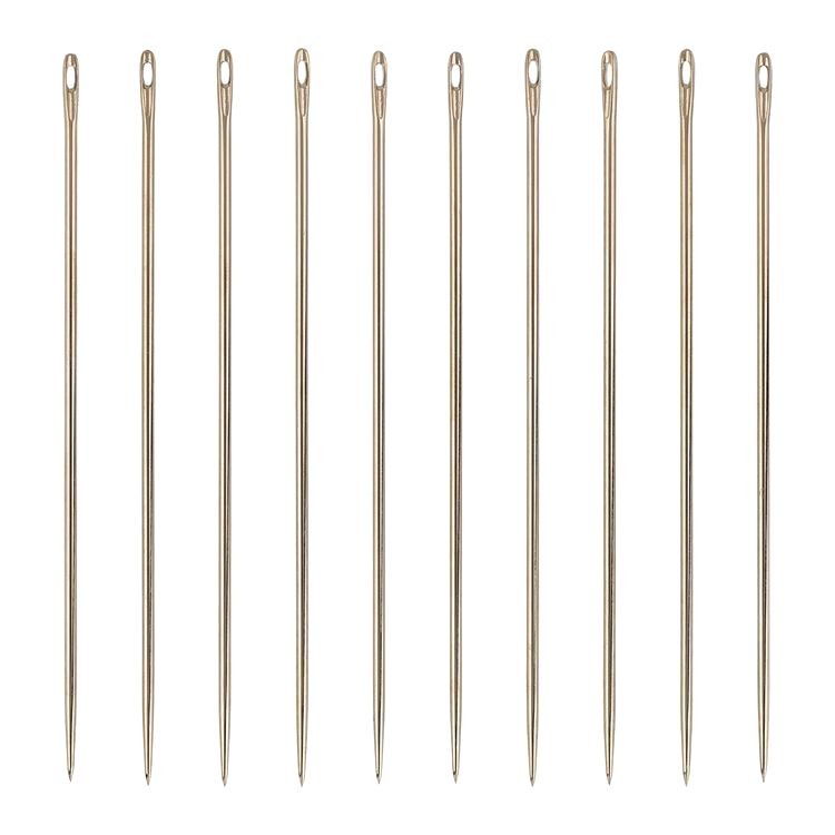 Иглы для шитья ручные №7 швейные 10 шт., Gamma — картинка 2