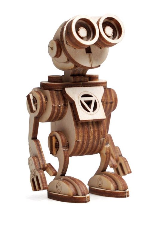 Конструктор из дерева «Робот Санни», Lemmo — картинка 3