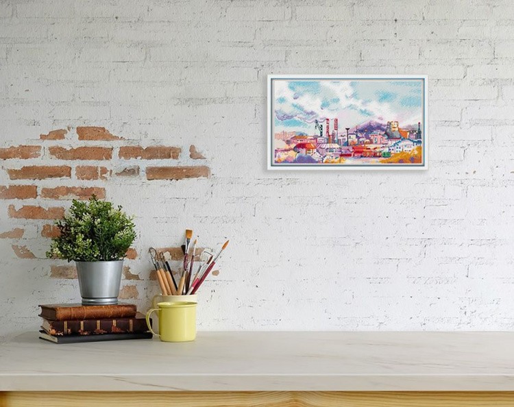 Набор для вышивания «Индустриальный пейзаж» — картинка 5