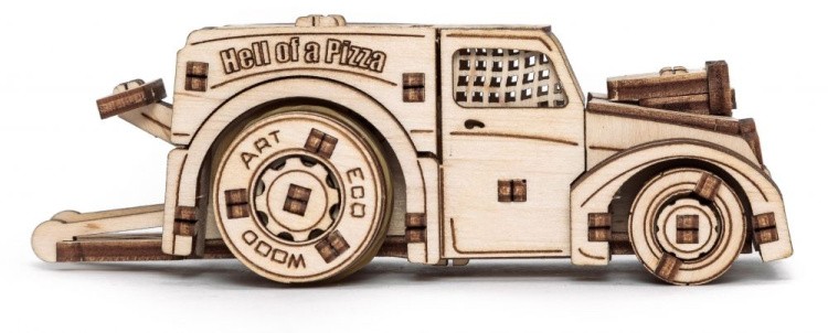 Конструктор из дерева «Набор машинок 5 в 1», Eco Wood Art — картинка 4