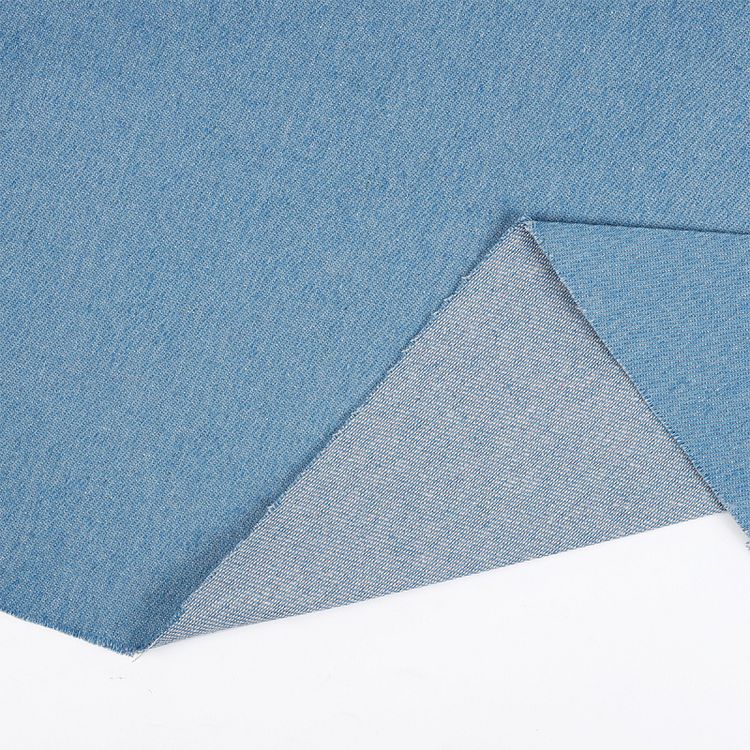 Ткань Джинс, 1 м х 150 см, 315 г/м², цвет: голубой, TBY — картинка 2