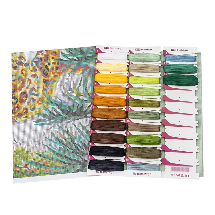 Набор для вышивания «Хозяин джунглей» — картинка 3