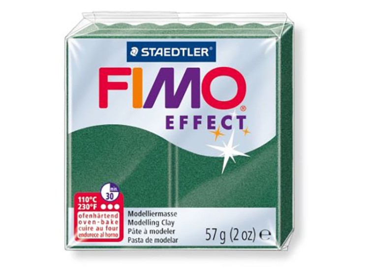 FIMO Effect, цвет: 58 зеленый опал, металлик, 57 г