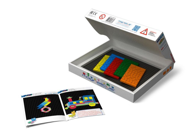 Магнитная мозаика (654 элемента, 11 цветов) — картинка 3