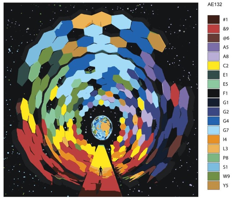 Картина по номерам «Путь» — картинка 2