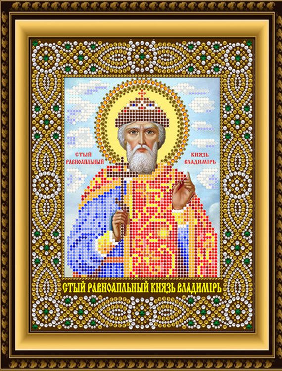 Рисунок на ткани «Святой Равноапостольный князь Владимир»