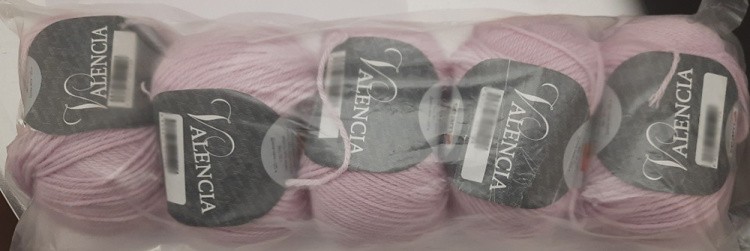 Пряжа SEAM VALENCIA (75), астра, 5 шт. по 50 г — картинка 3