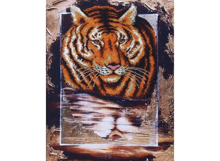Набор вышивки бисером «Тигр»