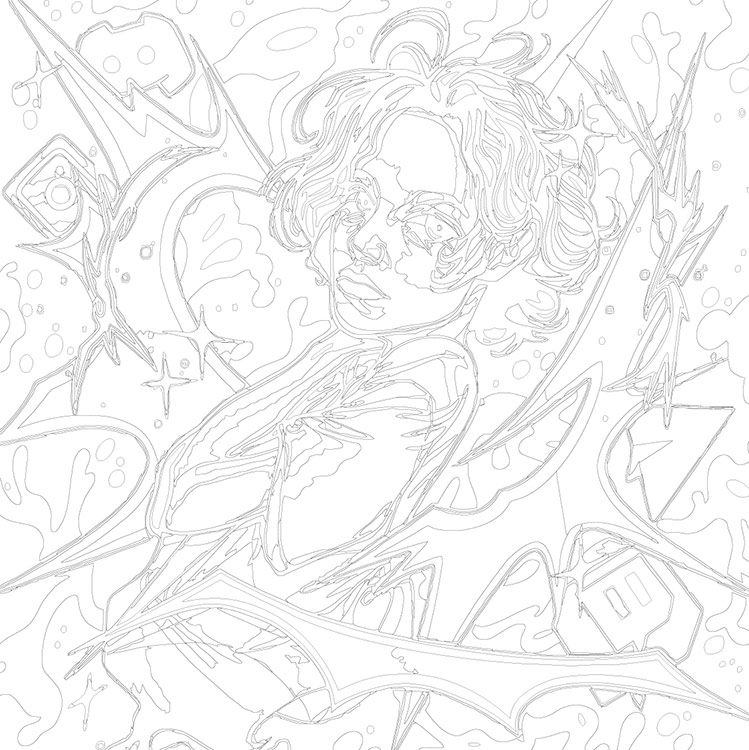 Картина по номерам «Твич стримеры Хазяева: Парадеевич арт» — картинка 3