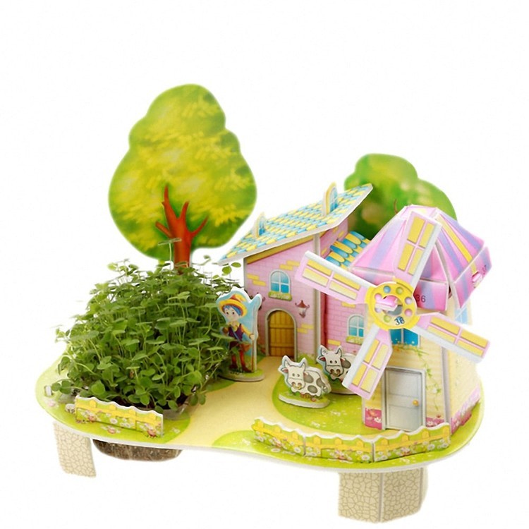 3D пазл В гостях у мельника — картинка 2