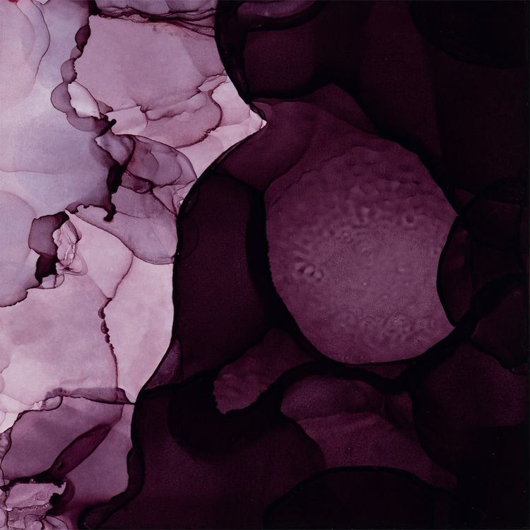 Спиртовые чернила (07 фиолетовый), 20 мл, Love2art — картинка 2