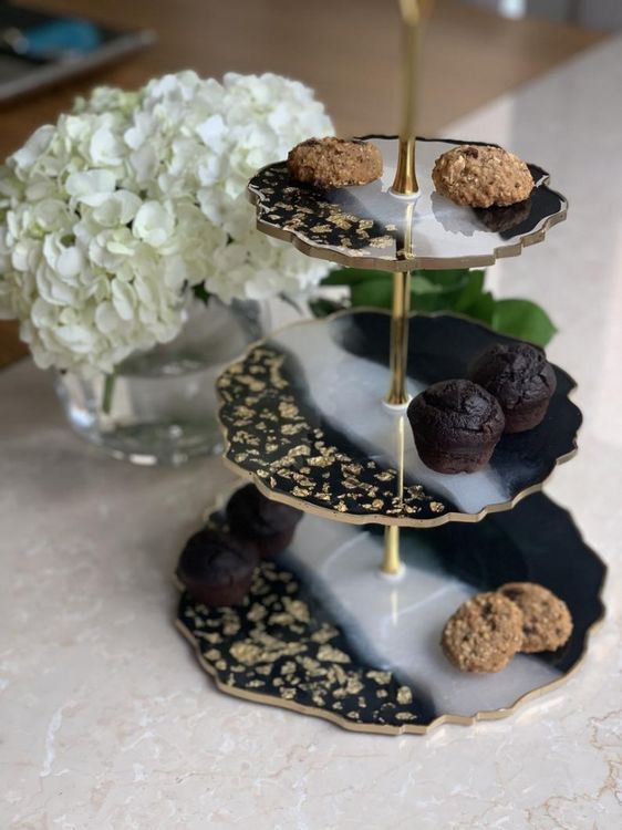 Силиконовый молд - Заготовка для фруктовницы, 15 см — картинка 3