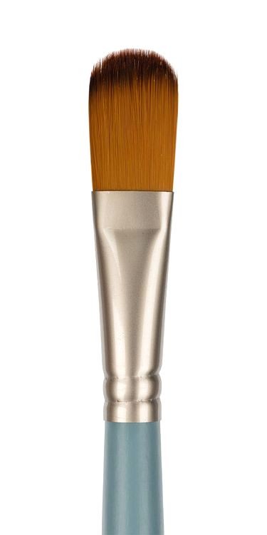 Кисть синтетика №16, овальная, 5 шт., длинная ручка, Vista-Artista — картинка 2