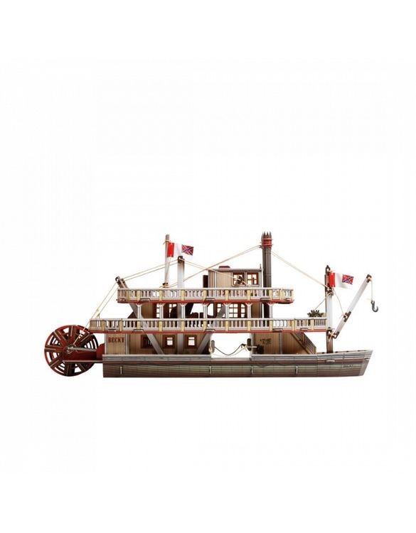 Сборная модель из картона «Дикий запад. Пароход.» — картинка 2