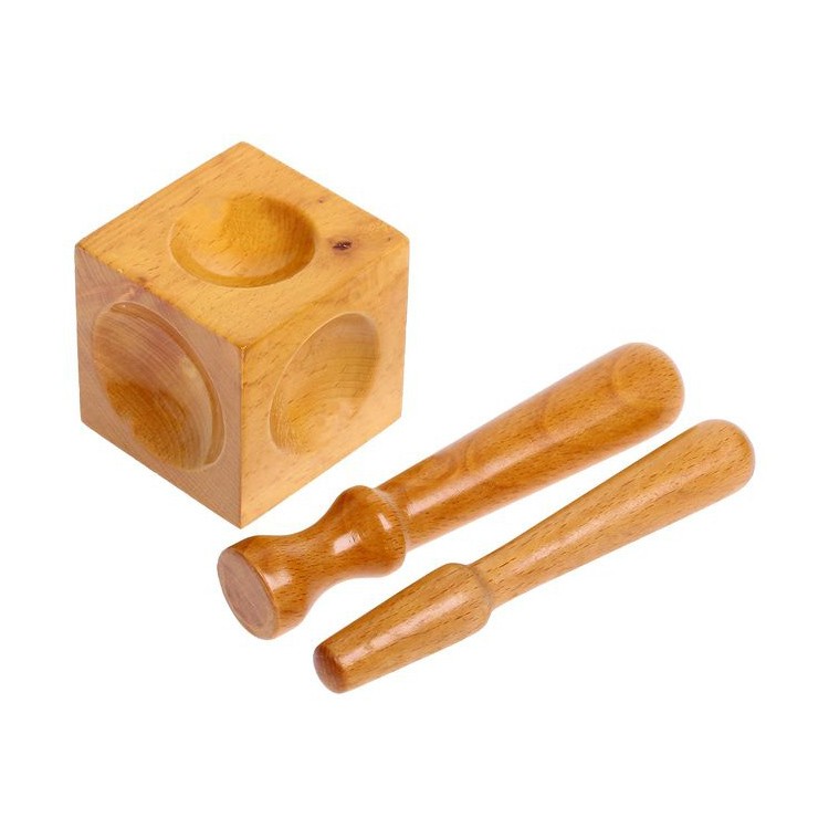 Набор инструментов для формовки металла деревянный, ELVAS — картинка 3