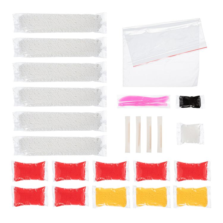 Мега набор легкого пластилина "Большая игрушка. Крабик большой», красный, 4 цв., Лео Играй — картинка 3