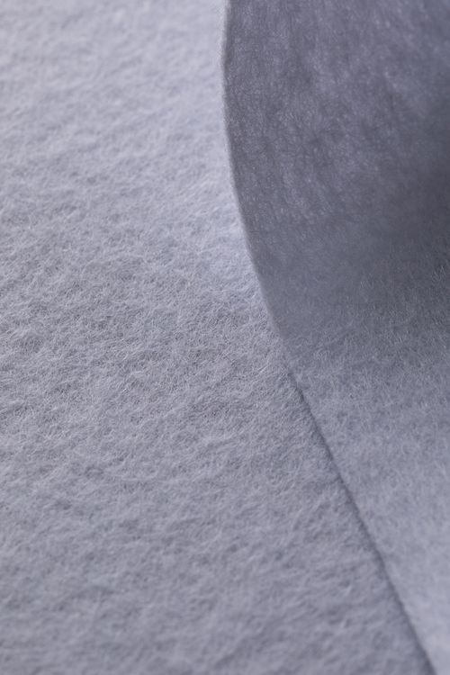 Фетр Premium декоративный, мягкий, 1 мм, 33х53 см ± 2 см, 1 шт., цвет: RN01 белый, Gamma — картинка 2