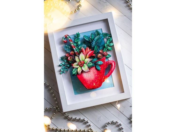 Папертоль «Новогодняя чашечка» — картинка 5