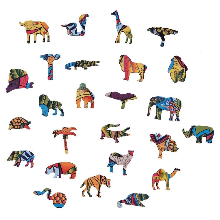 Деревянный пазл Wood Trick «Великолепный Слон» — картинка 5