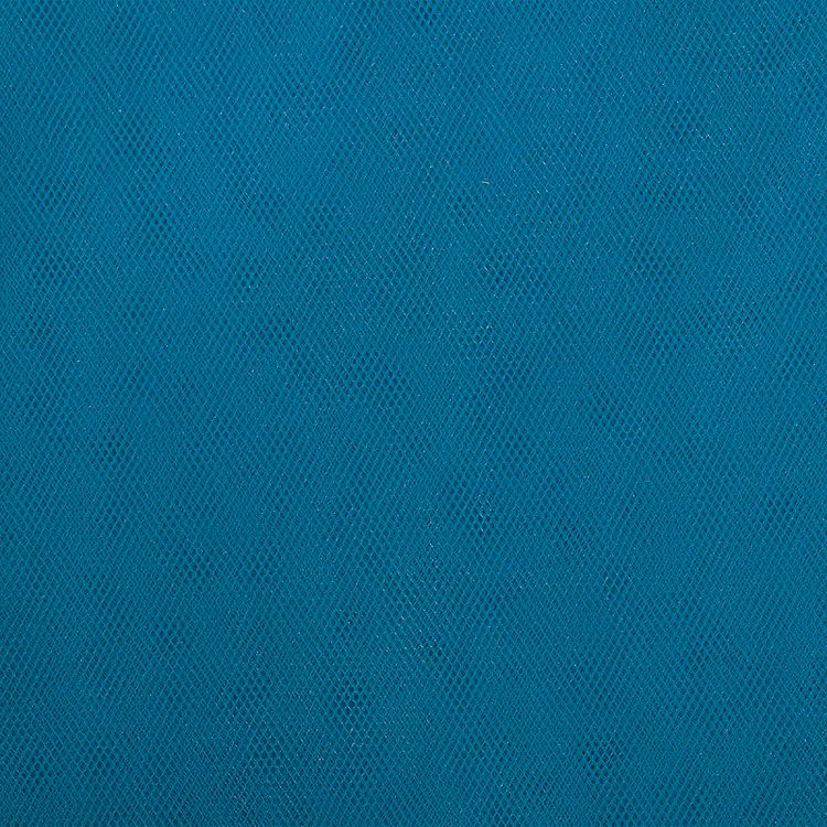 Еврофатин мягкий матовый Hayal Tulle, 5 м, ширина 300 см, 100% полиэстер, цвет: ярко-бирюзовый, Hayal — картинка 3