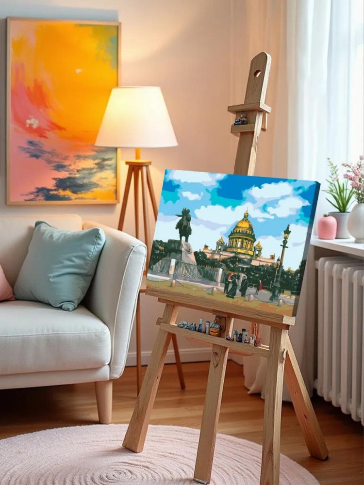 Картина по номерам «Исаакиевский собор» — картинка 9