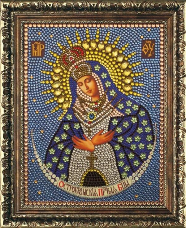 Термостразы «Богородица Остробрамская» — картинка 2
