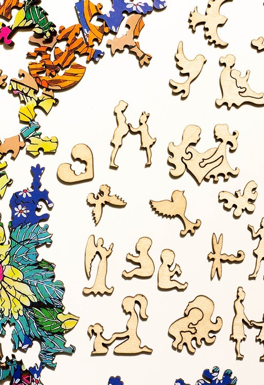 Деревянные пазлы DAVICI «Моему дитя (двусторонние)» — картинка 7