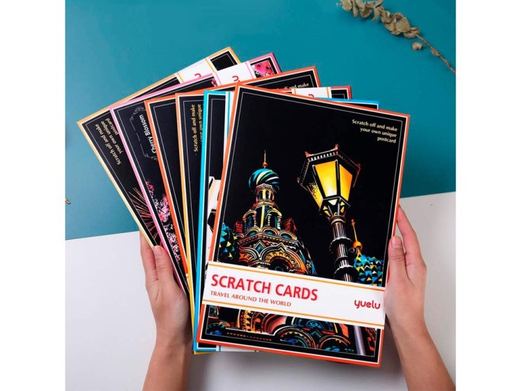 Скретч-набор «Street Cornor» (цветные) — картинка 4