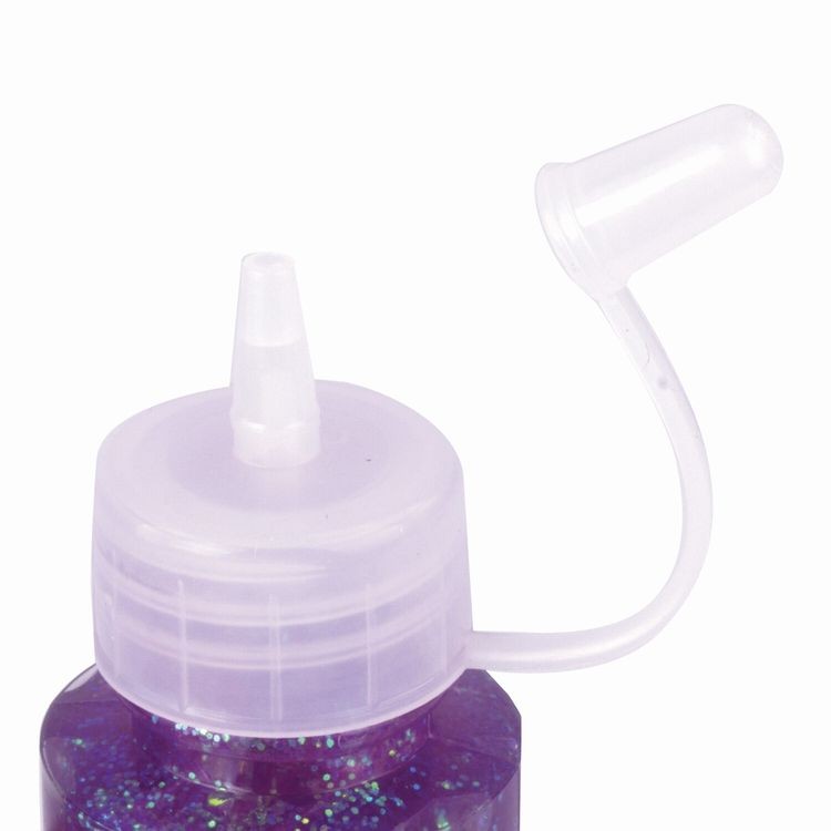 Гель с блестками Неон, 5 цветов по 40 мл, Остров Сокровищ — картинка 4