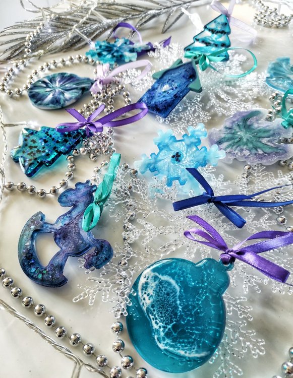 Набор для создания 12 шт елочных игрушек №7 Fir_tree_art — картинка 4