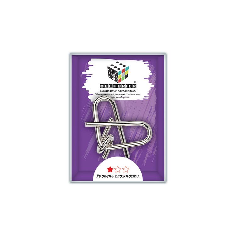 Головоломка металлическая Сердце, 2 элемента — картинка 2