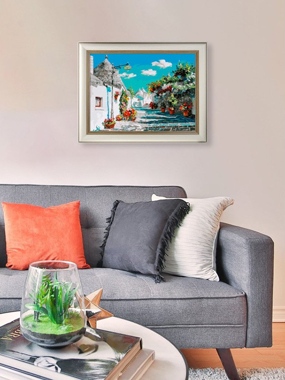 Картина по номерам «Трулли Альберобелло» — картинка 9