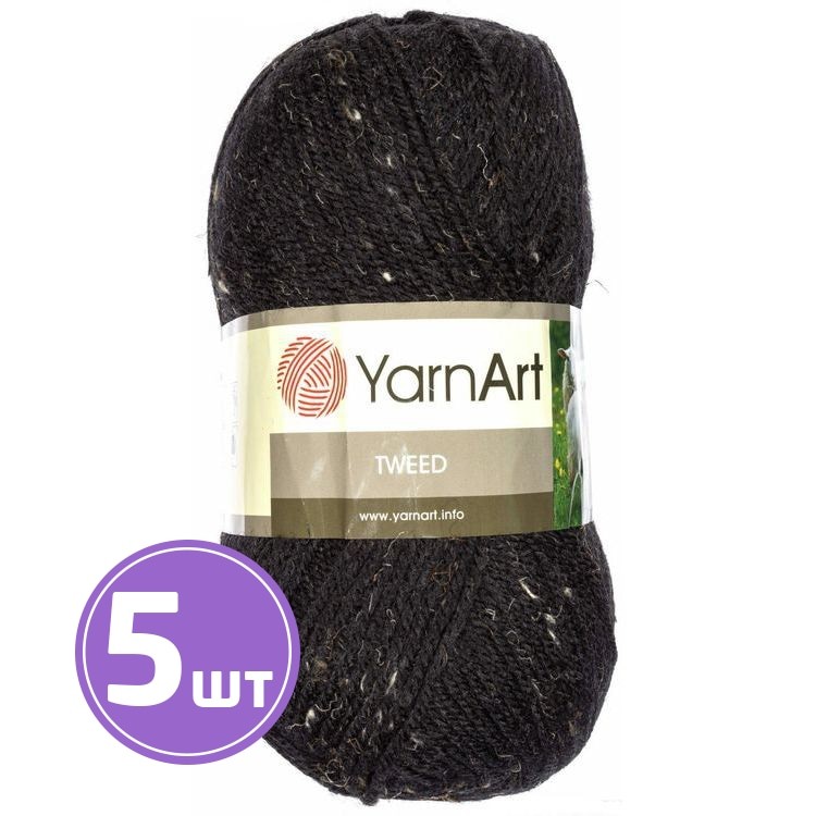 Пряжа YarnArt Tweed (228), твид, 5 шт. по 100 г