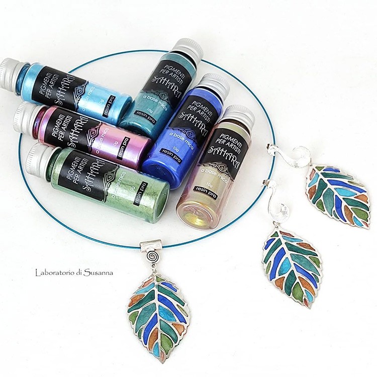 Набор металлических пигментов SAHARA, 10 шт., Resin Pro — картинка 14