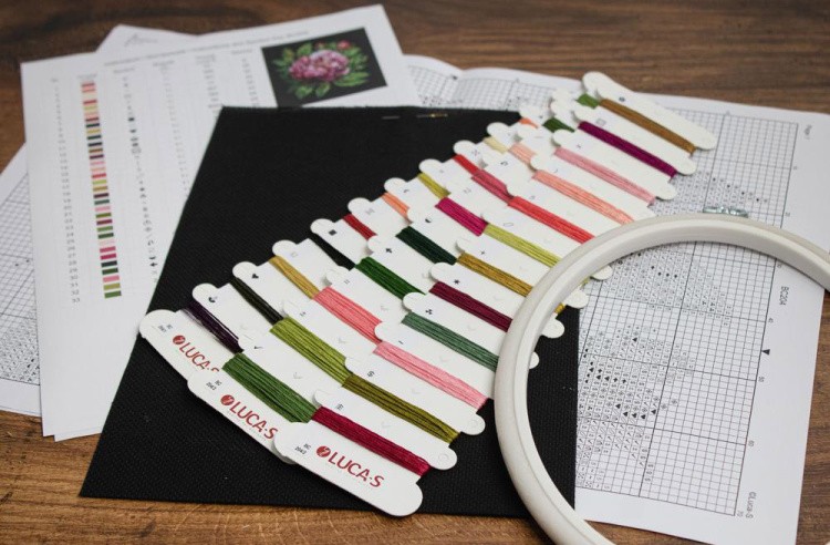 Набор для вышивания «Пион Peter Brand» — картинка 8