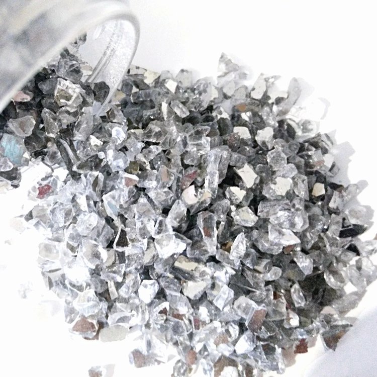 Двусторонняя Зеркальная крошка LusterGlass, фракция 2-4 мм, 500 г — картинка 2