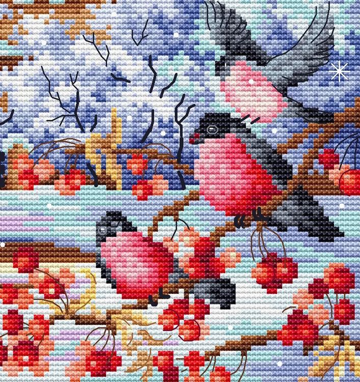 Набор для вышивания «Зимняя благодать» — картинка 2