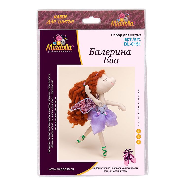 Набор для шитья «Балерина Ева» — картинка 3