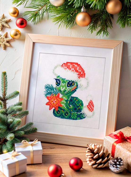 Набор для вышивания «Ш-ш-ш-ш Новым годом!» — картинка 7