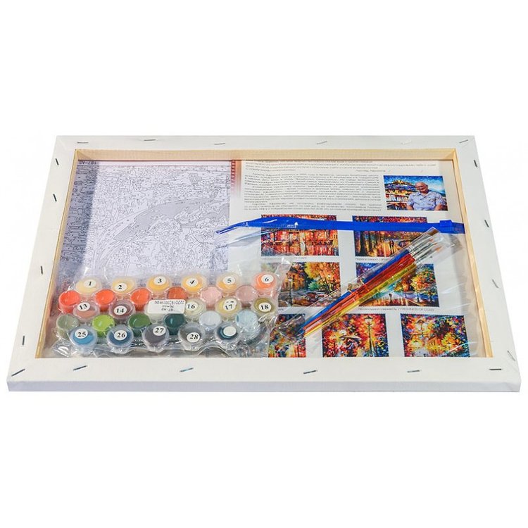 Картина по номерам «Венецианская гондола» — картинка 3