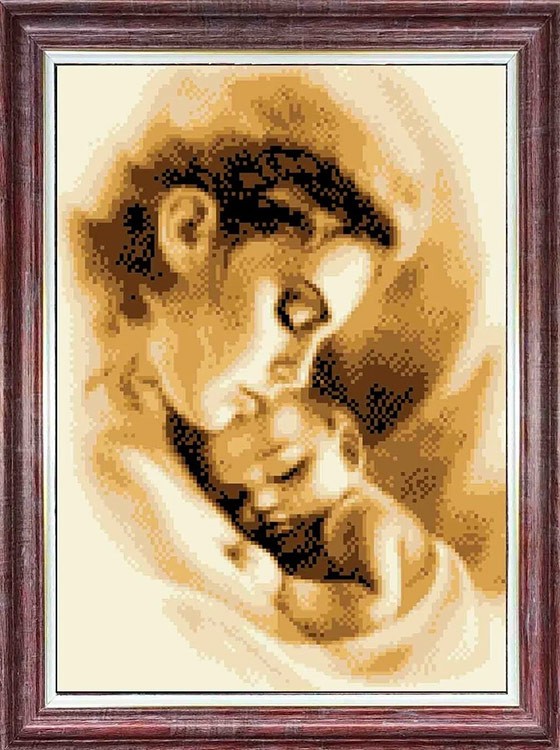 Набор для вышивания «Мать и ребенок» — картинка 2