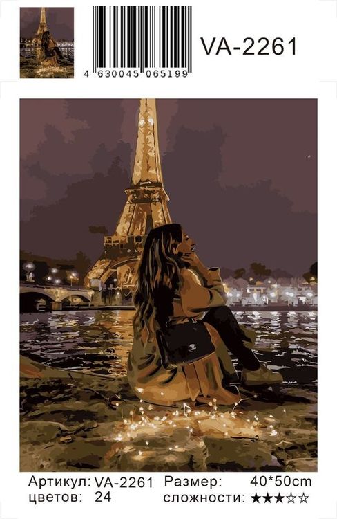 Картина по номерам «Наедине с мечтой» — картинка 2