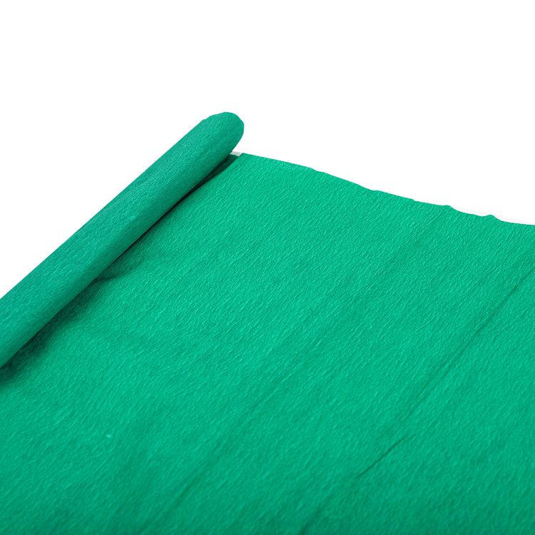 Бумага гофрированная (креповая), 32 г/м2, зеленая, 50х250 см, в рулоне, Brauberg
