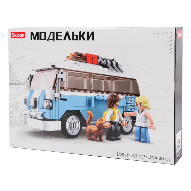 Конструктор «Минивэн», 227 деталей — картинка 4